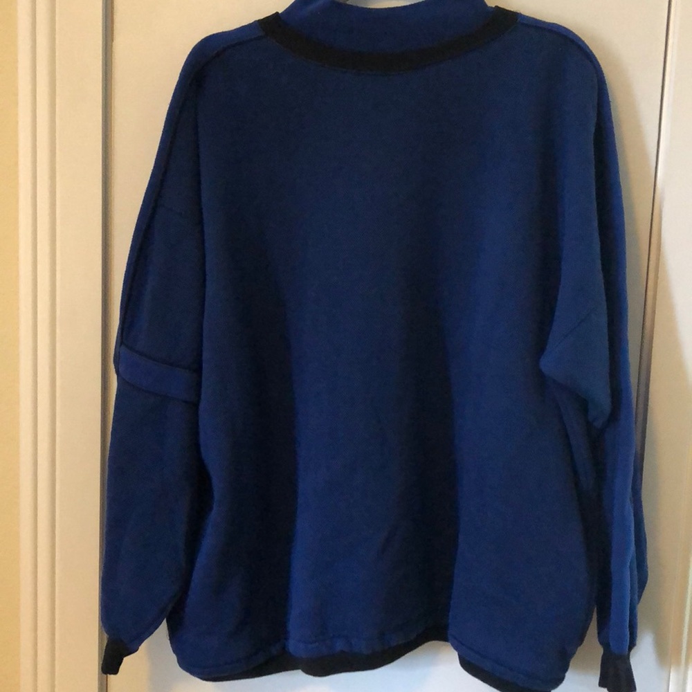 Online size XL blue long sleeved sweater